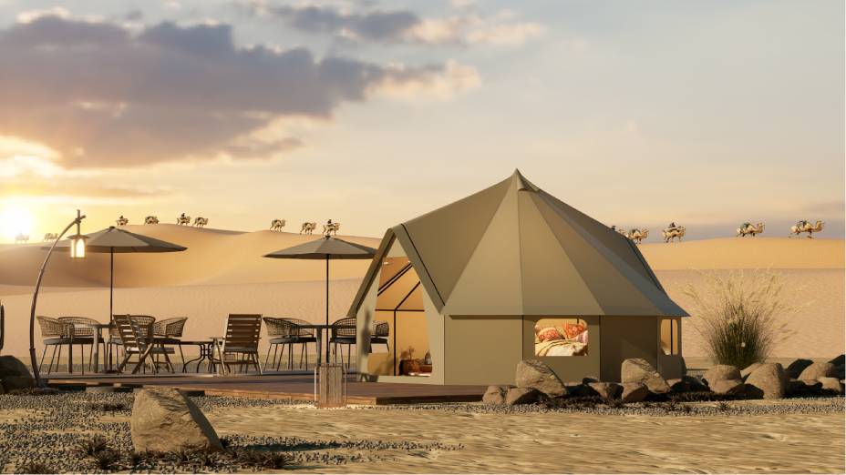 浪卡子县露营酒店帐篷厂家